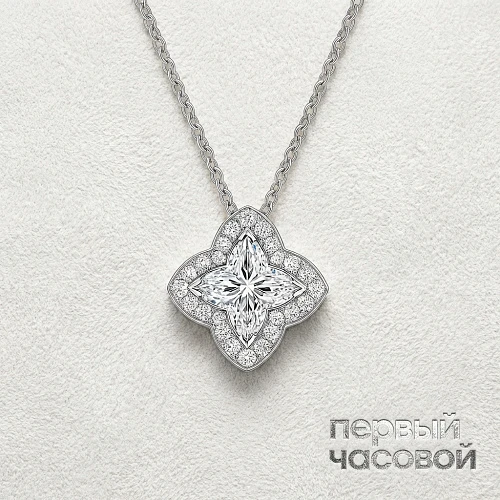 Подвеска 0,96 ct. H/VVS1 "LV Diamond" (Star cut)