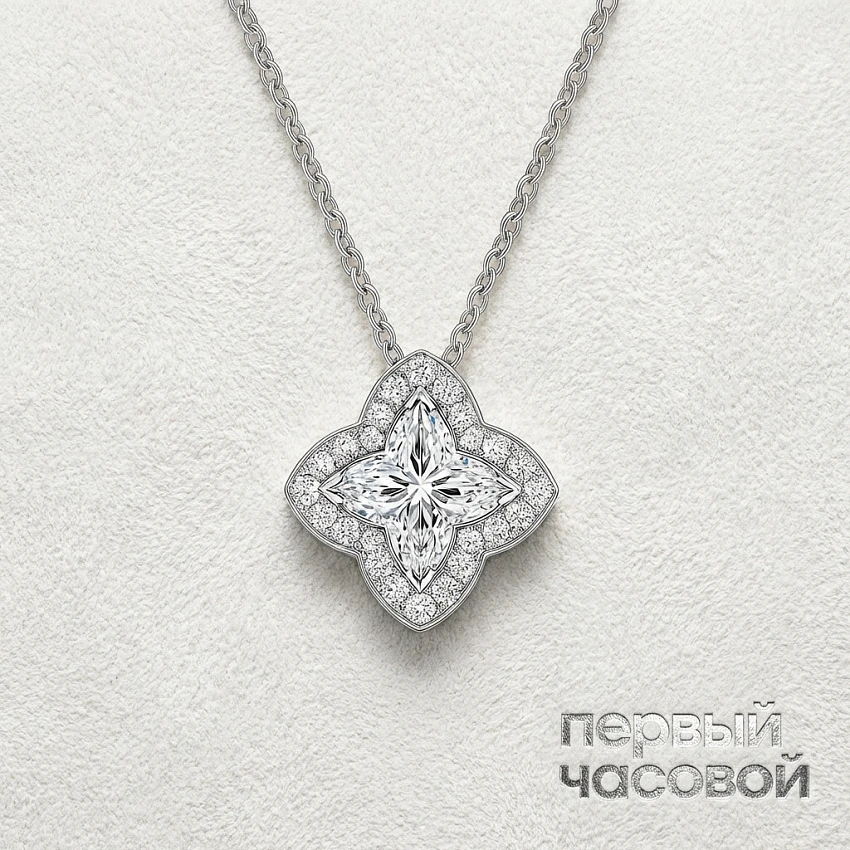 Подвеска 0,96 ct. H/VVS1 "LV Diamond" (Star cut)