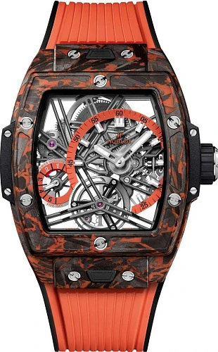 Shaped Spirit Of Big Bang Tourbillon Orange Carbon