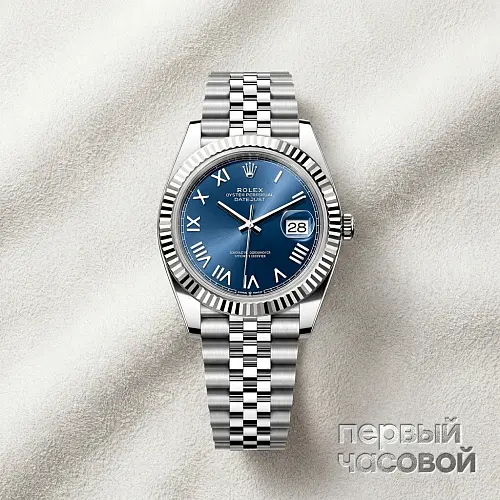 Datejust 41Mm Blue Roman