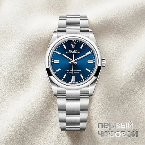 Oyster Perpetual 36 Stainless Steel Blue Dial