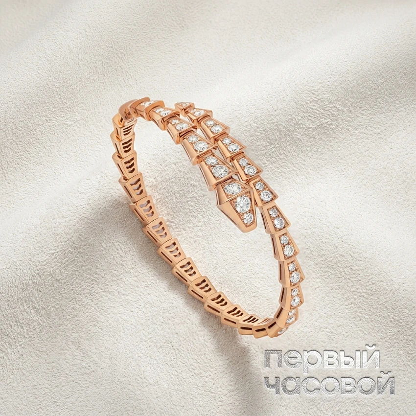 Serpenti Viper Bracelet Rose Gold