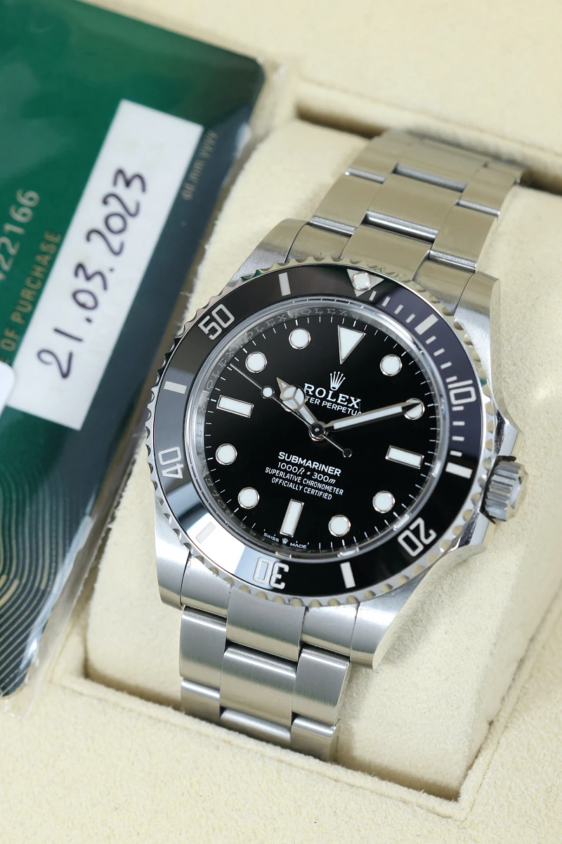 Rolex Submariner No Date Steel 124060 — фото 2