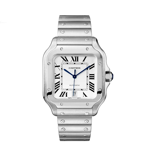 Santos De Cartier Large Model White Dial