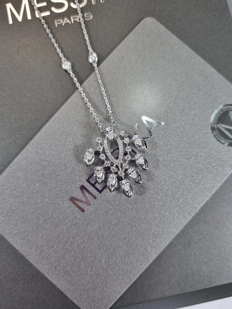 Купить украшение MESSIKA NECKLACE Desert Bloom 07359-WG: в наличии в Москве!