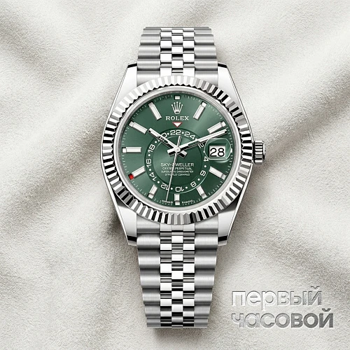 Oyster Perpetual Sky-Dweller Olive Green