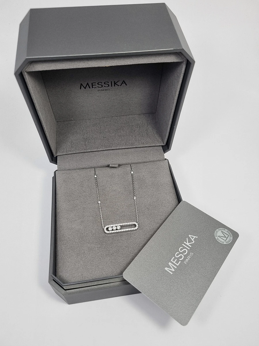 Купить украшение MESSIKA Move Pavé Move pavé diamond necklace 3994: в наличии в Москве!