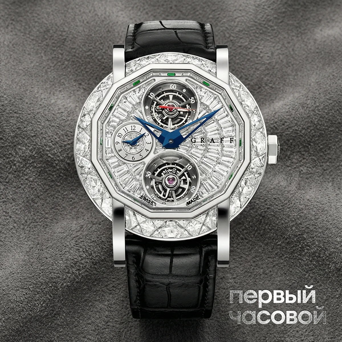 Купить элитные часы Graff MasterGraff Double Tourbillon GMT MasterGraff Double Tourbillon GMT: в наличии в Москве!