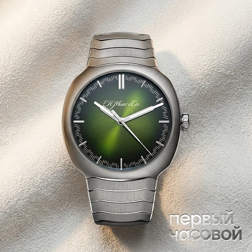 Streamliner Centre Seconds Matrix Green