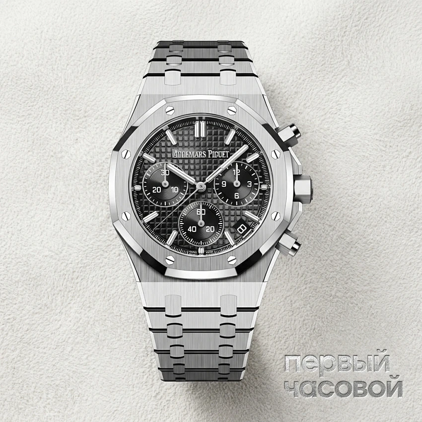 Royal Oak Chronograph 41Mm Black Dial 