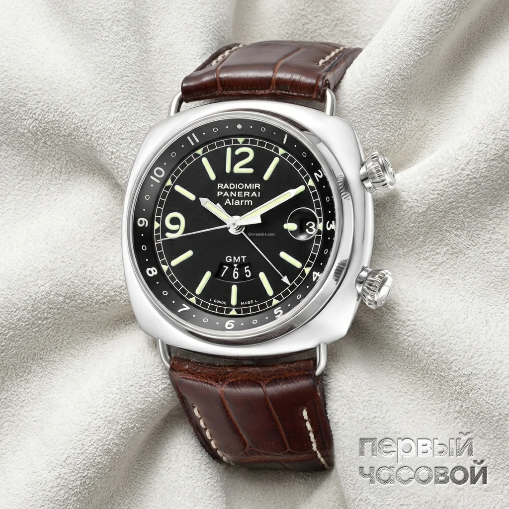 Radiomir GMT Alarm 42mm Steel