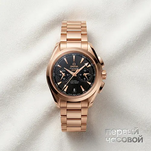 Seamaster Aqua Terra 150 m  Co-Axial Gmt Chronograph 43 mm
