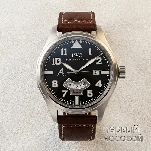 Saint Exupery UTC Pilot's White Gold Automatic