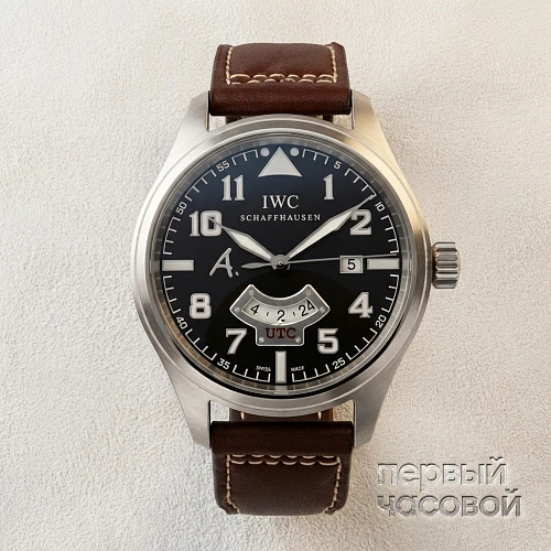 Saint Exupery UTC Pilot's White Gold Automatic