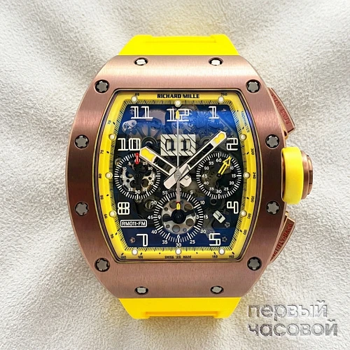 Felipe Massa Yellow Bronzo Limited Edition Titanium Watch