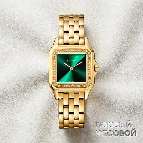 Panthere Medium Yellow Gold Diamonds