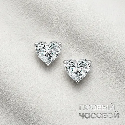 Серьги с бриллиантами 0,90/0,90 ct. K/VVS1