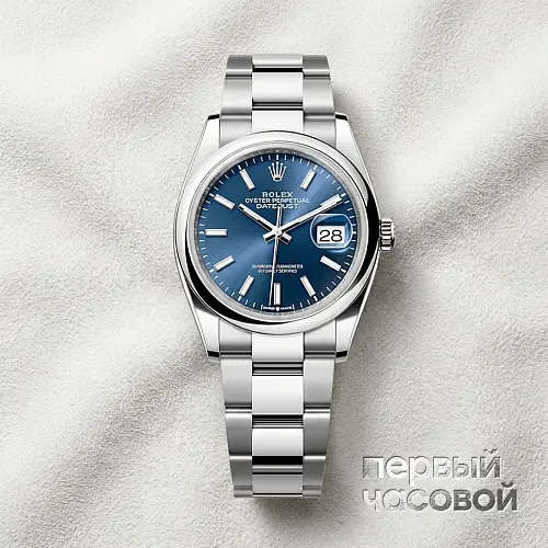 Oyster Perpetual  Datejust 36мм Blue Dial Oyster Bracelet