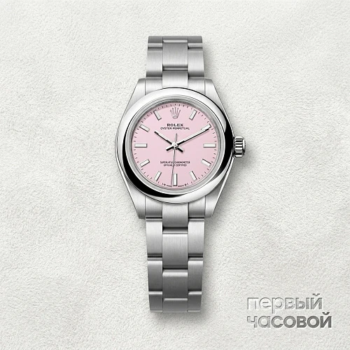 Oyster 28mm Pink Dial