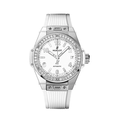 Big Bang One Click Steel White Diamonds 39 Mm
