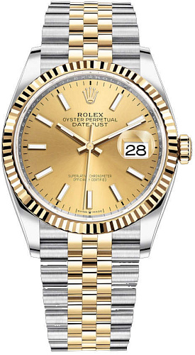 Datejust 36 mm Champagne Dial