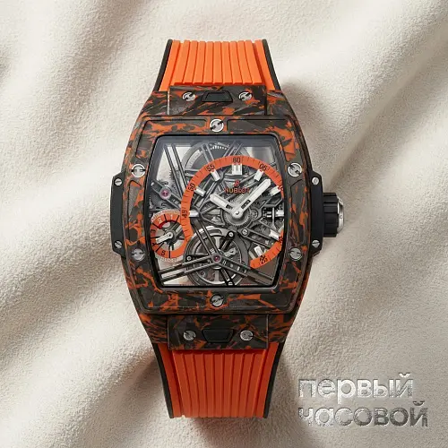 Shaped Spirit Of Big Bang Tourbillon Orange Carbon