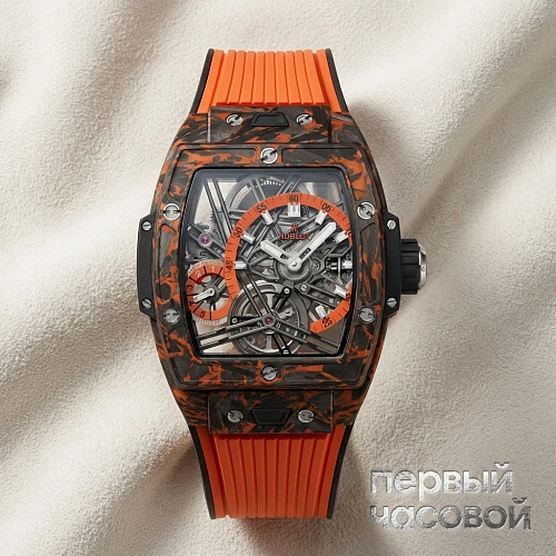 Shaped Spirit Of Big Bang Tourbillon Orange Carbon