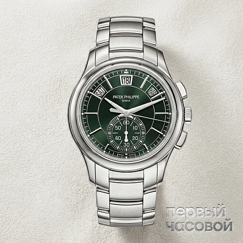Annual Calendar Chronograph Green