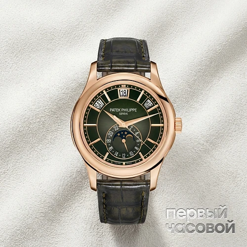 Annual Calendar Rose Gold Olive Green