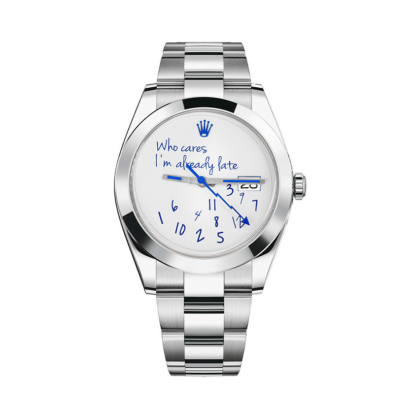Тюнинг Oyster Perpetual Datejust 41mm Who Cares Edition 