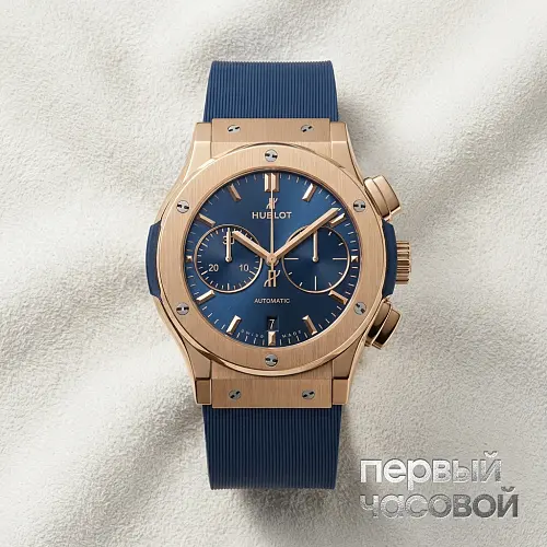 Classic Fusion Chronograph King Gold Blue 45 mm