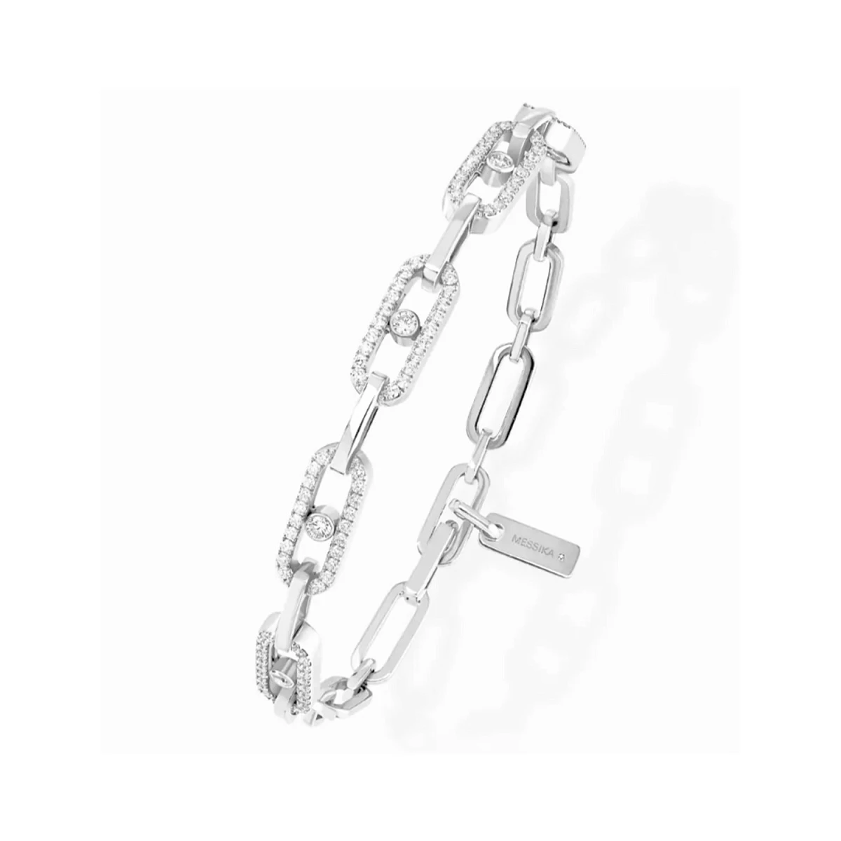 Купить украшение MESSIKA Move Link Multi Bracelet WG 12187-WG: в наличии в Москве!