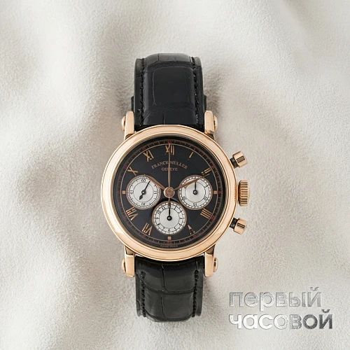Lemania Chronograph Rose Gold