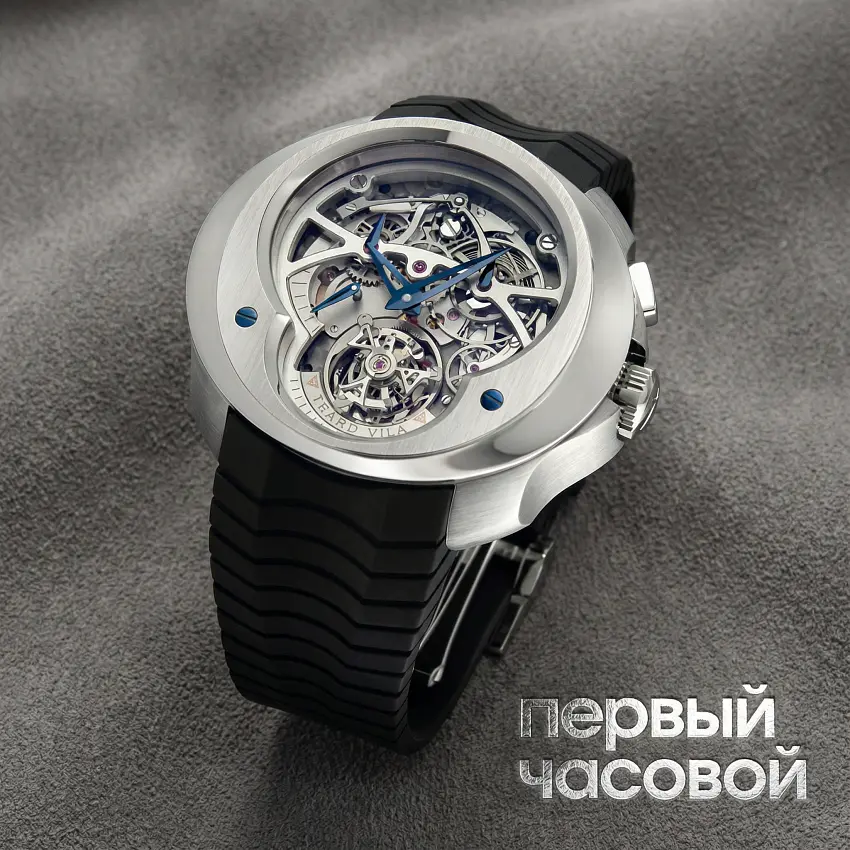 Cuatro Tourbillon Dail-Side Column Wheel Monopusher Chronograph