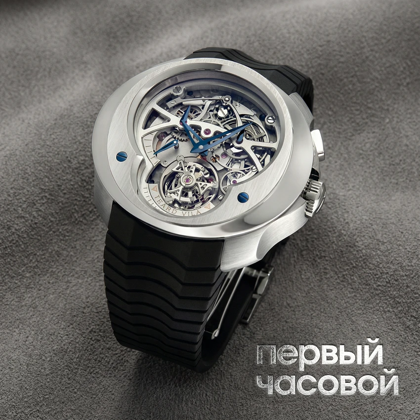 Cuatro Tourbillon Dail-Side Column Wheel Monopusher Chronograph