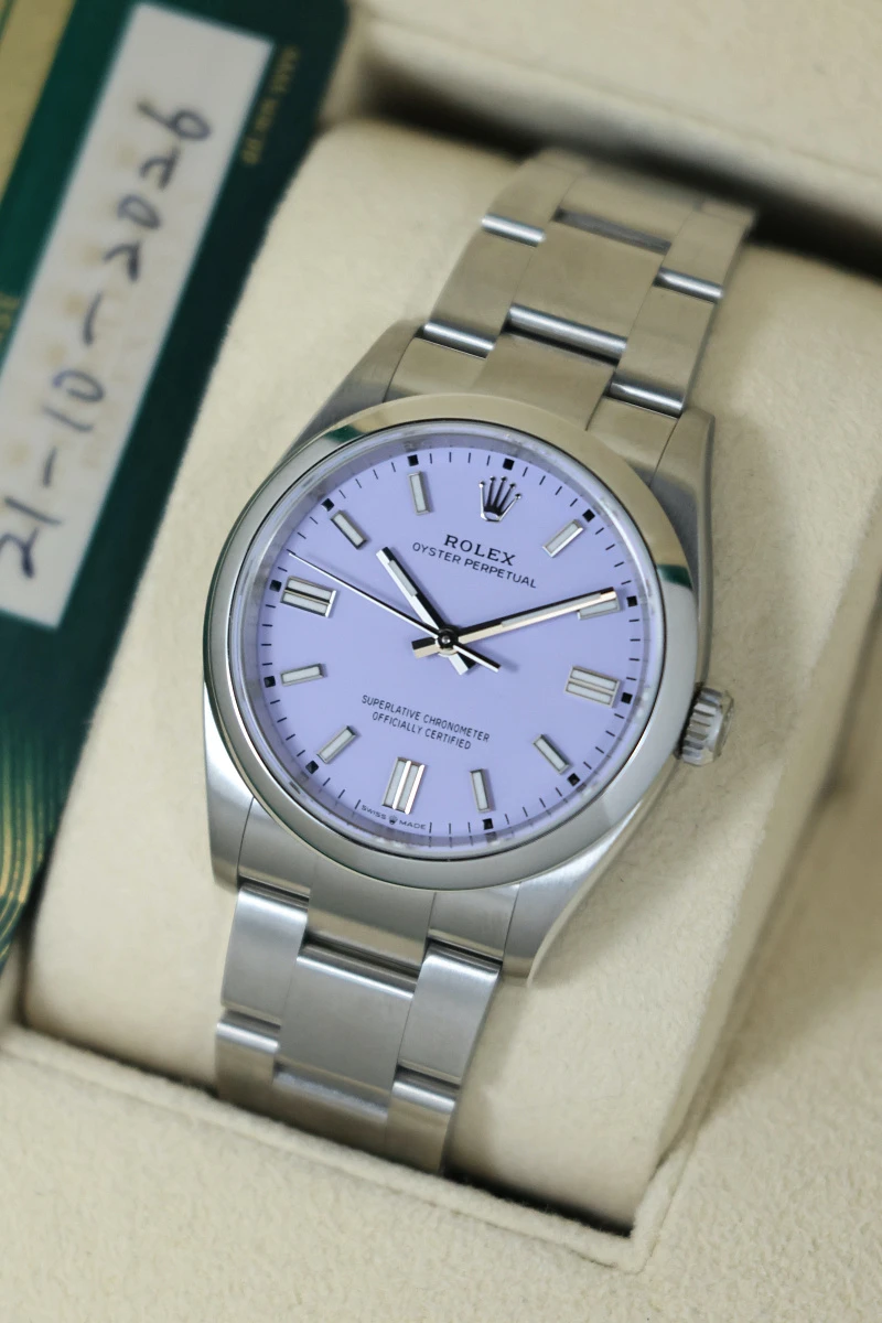Rolex Perpetual 36 Stainless Steel Lavander Dial 126000 — фото 2