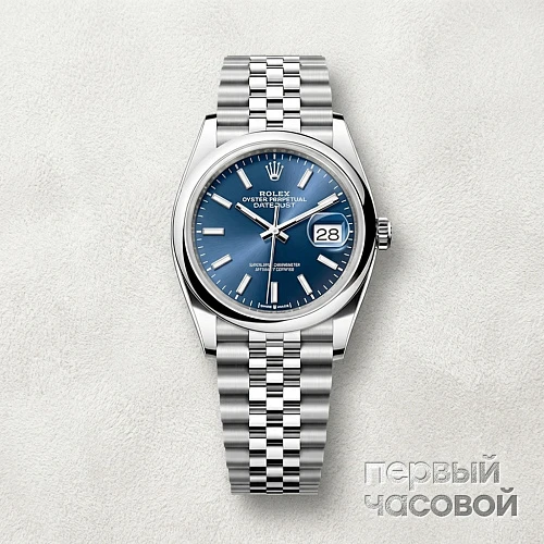 Oyster Perpetual Datejust 36Мм Blue Dial Jubilee Bracelet