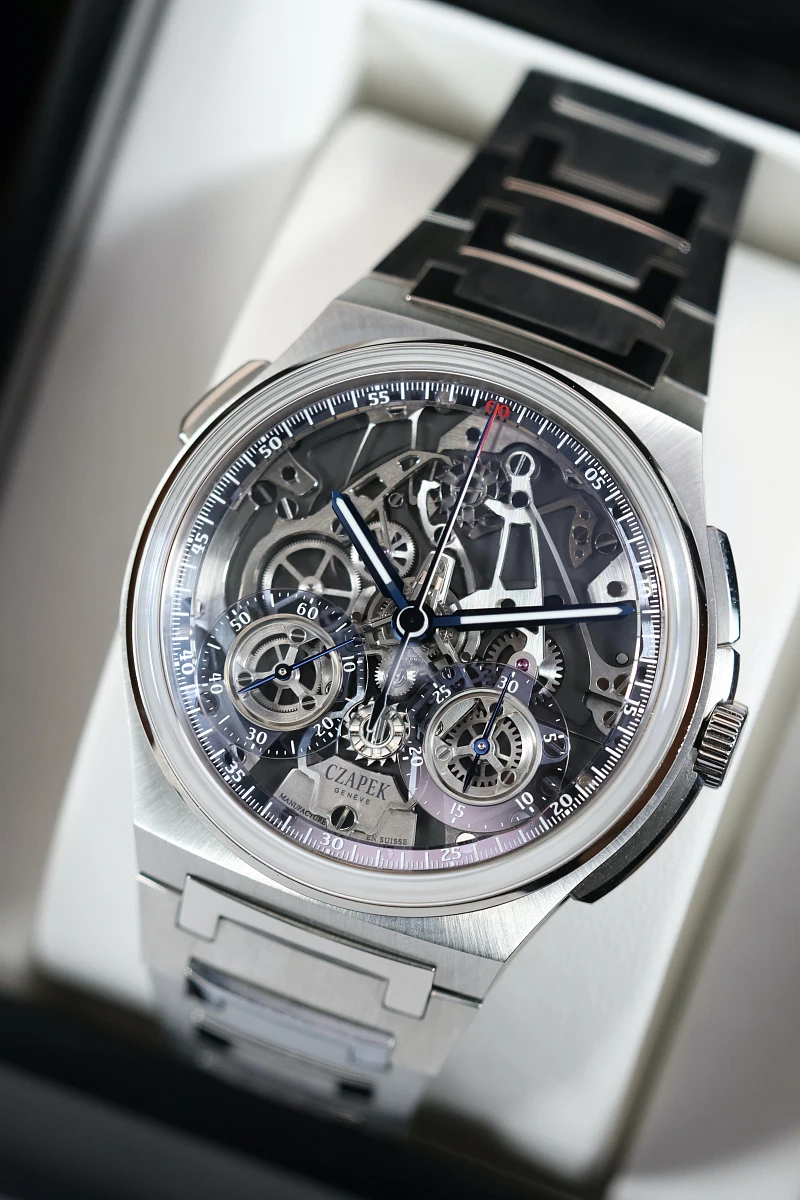 Czapek & Cie: Antarctique Rattrapante Ice Blue — фото 2