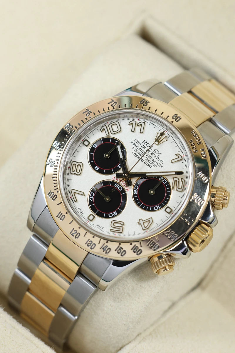 Купить элитные часы Rolex Oyster Perpetual Cosmograph Daytona White Racing Dial 116523: в наличии в Москве!