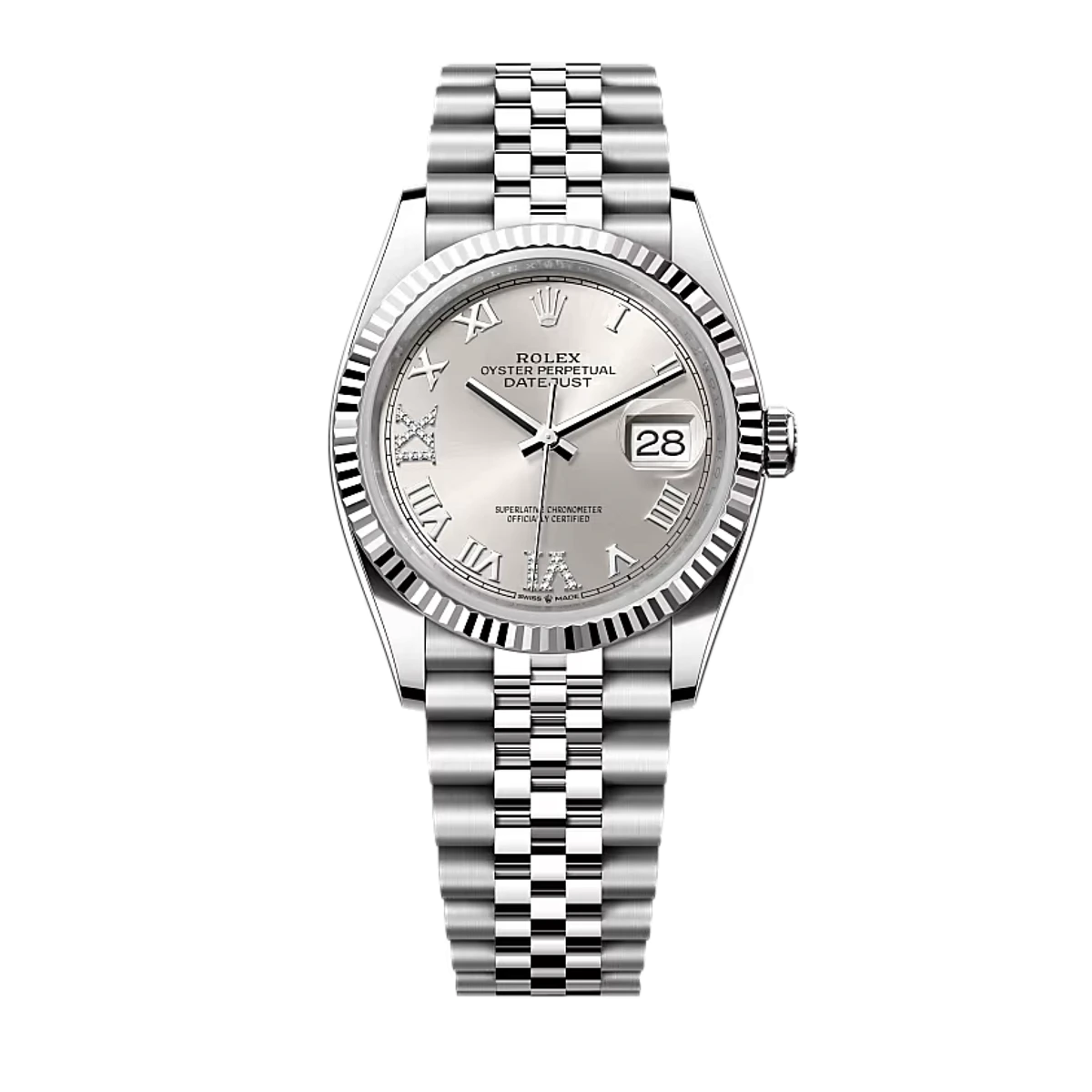 Rolex Datejust 36 Oyster Oystersteel and white gold 126234