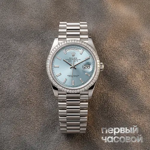Day-Date 36 Mm Platinum And Diamonds