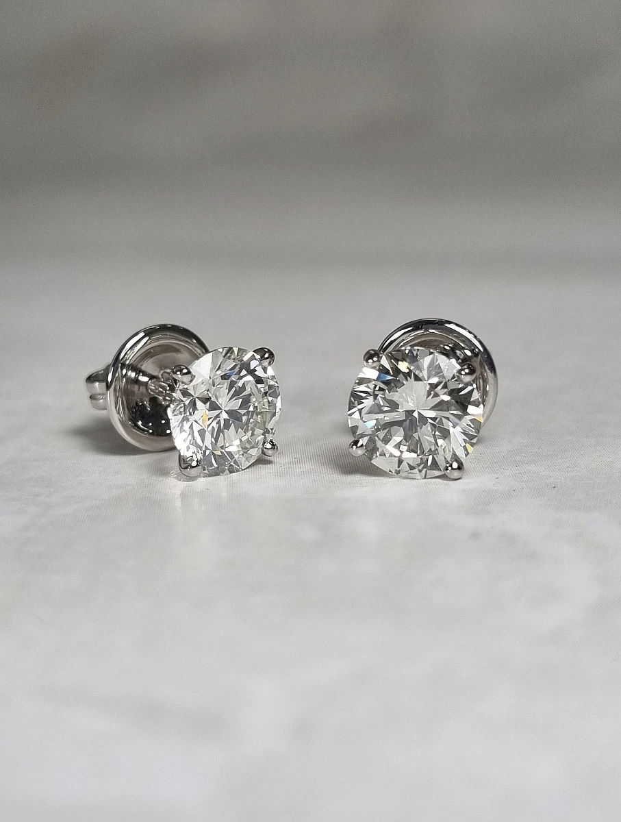 Купить украшение NO NAME Серьги 2,00/2,01 CT. K/SI1 : в наличии в Москве!