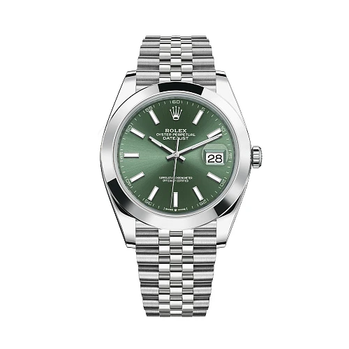 Oyster Perpetual Datejust 41 Mm Mint Green