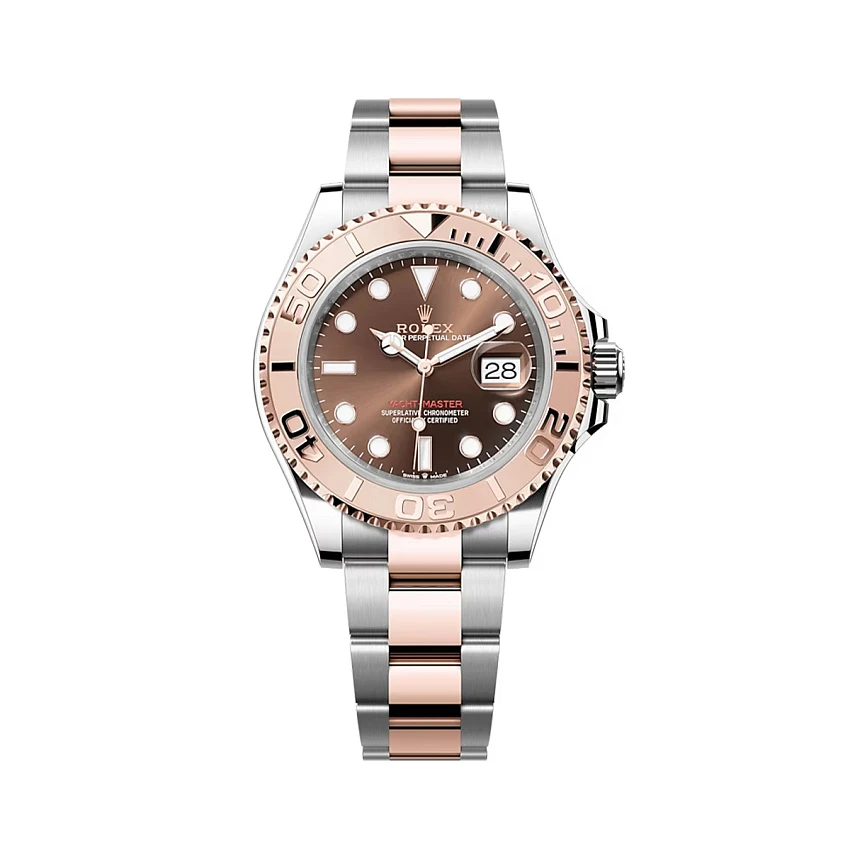 Yacht-Master Steel & Rose Gold Chocolate Dial 40mm