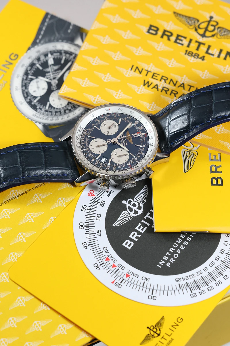 Купить элитные часы Breitling Breitling "Navitimer" Blue A23322-703: в наличии в Москве!