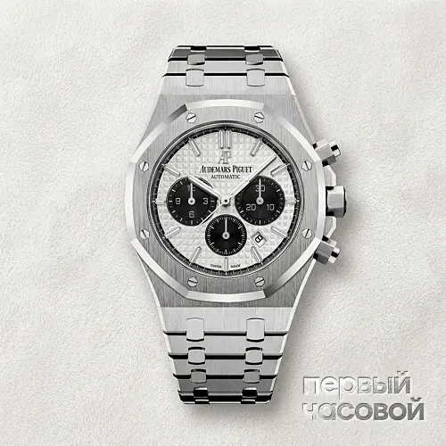 Royal Oak Chronograph 41mm White Dial 2021