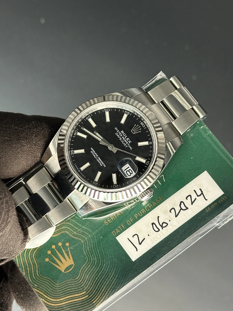 Купить элитные часы Rolex Datejust 41mm Black Dial 126334: в наличии в Москве!