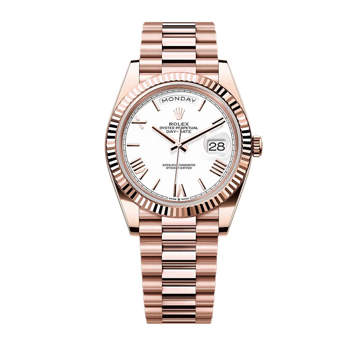 Купить элитные часы Rolex Day-Date 40 Oyster Everose gold 228235: в наличии в Москве!