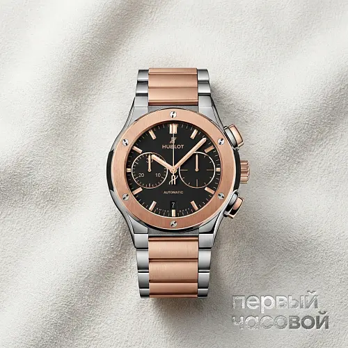 Classic Fusion Chronograph Titanium King Gold Bracelet