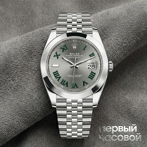 Oyster Perpetual Datejust 41 Mm Wimbledon